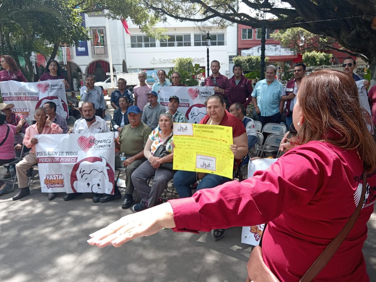 Morenos de Corazón en Zamora dan el adiós a López Obrador