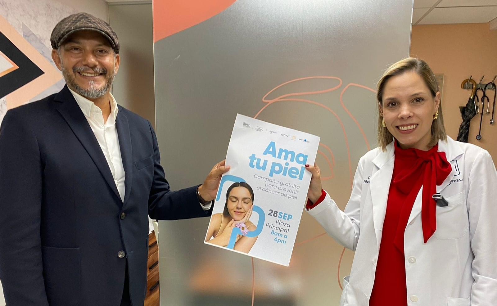 Invitan a la población a no dejar pasar la campaña médica gratuita Ama tu Piel