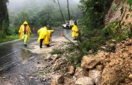 Atiende SCOP afectaciones a la red carretera por paso de John