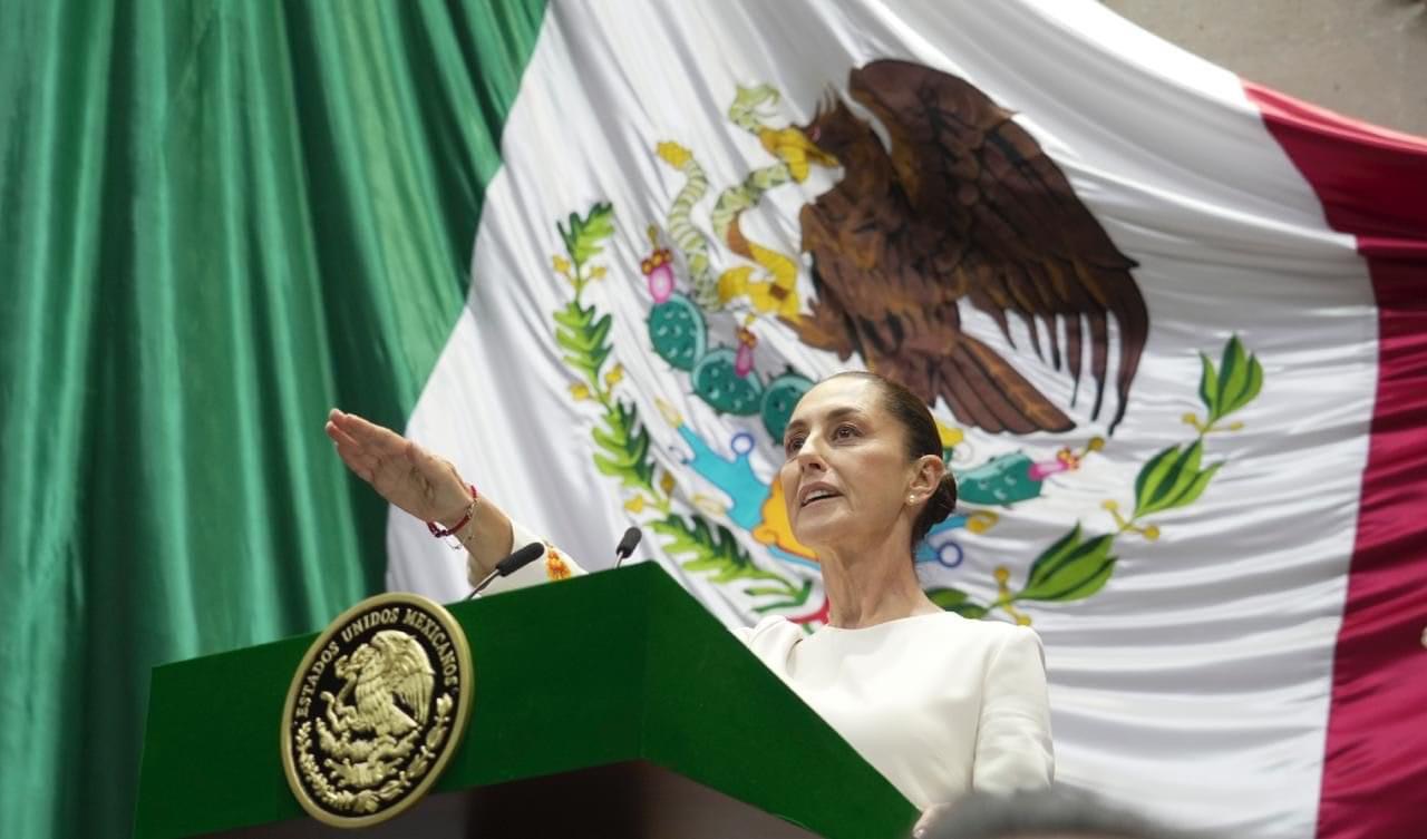 HOY LLEGAMOS LAS MUJERES A CONDUCIR LOS DESTINOS DE NUESTRA HERMOSA NACIÓN: PRESIDENTA CLAUDIA SHEINBAUM