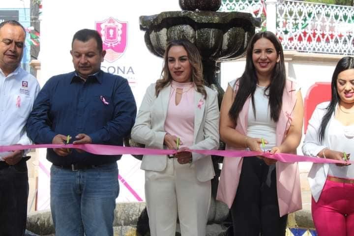 Realizan Feria de la Salud en Jacona como parte del mes de prevención del cáncer