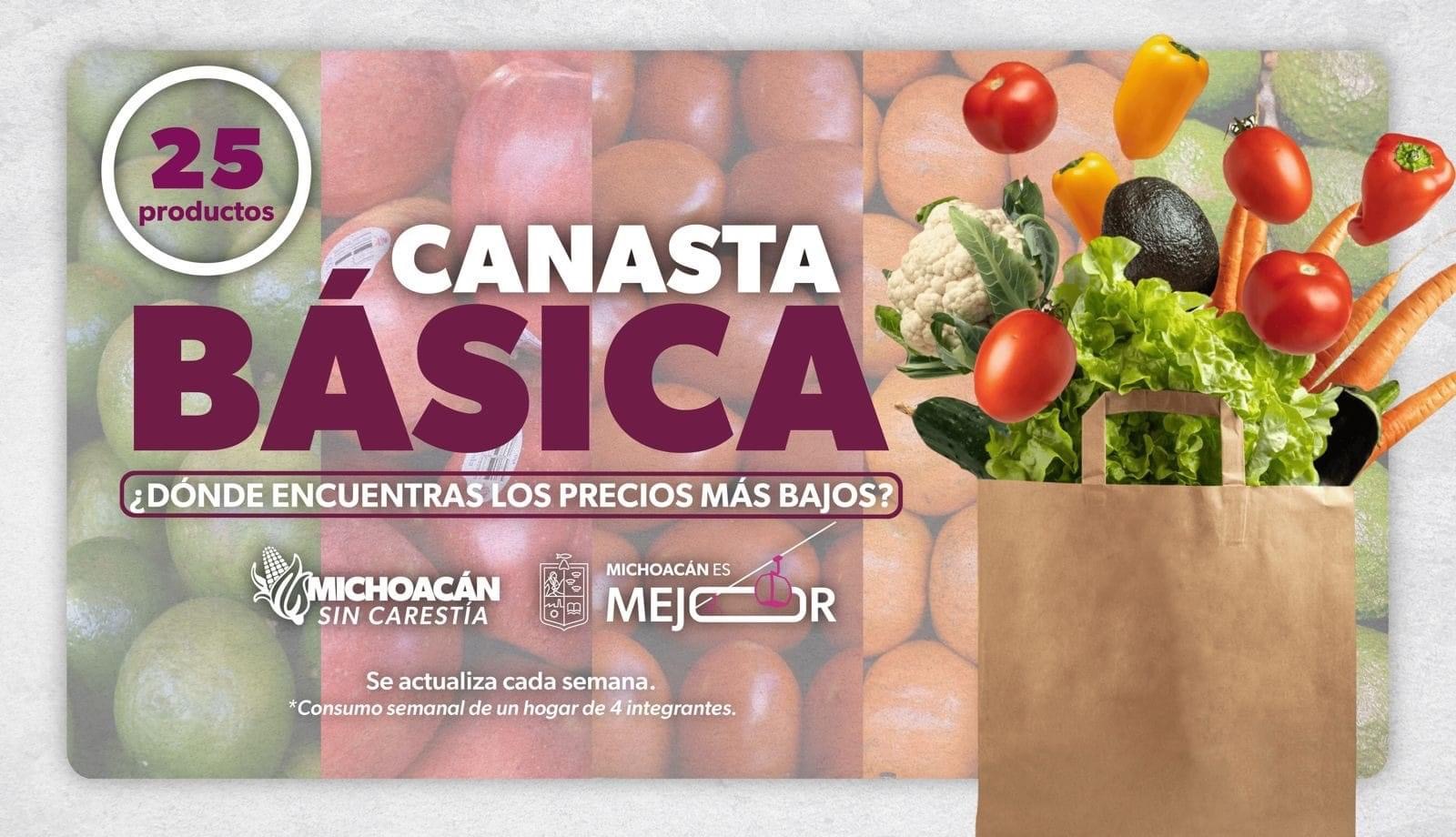 Canasta básica en Zamora se encuentra a mejor precio en tienda de autoservicio