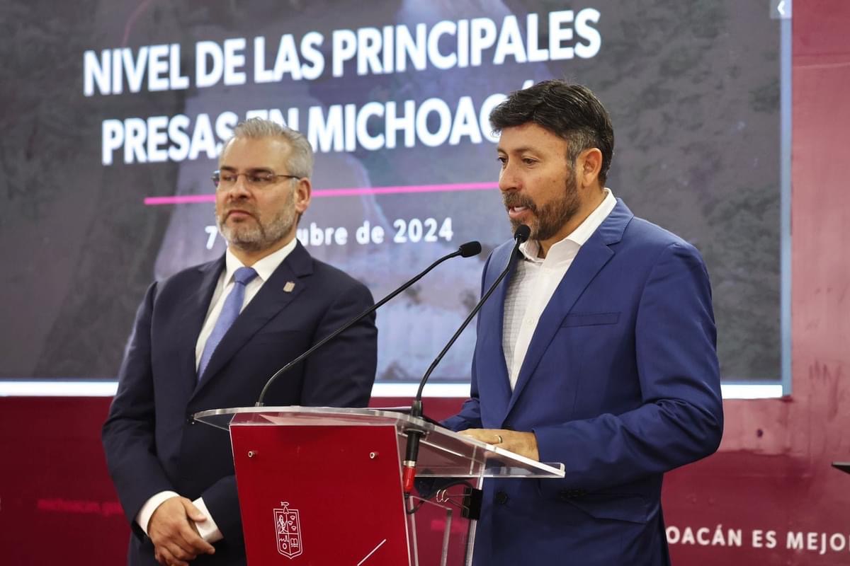 Mitad de las presas de Michoacán, al 100 % de capacidad: CEAC