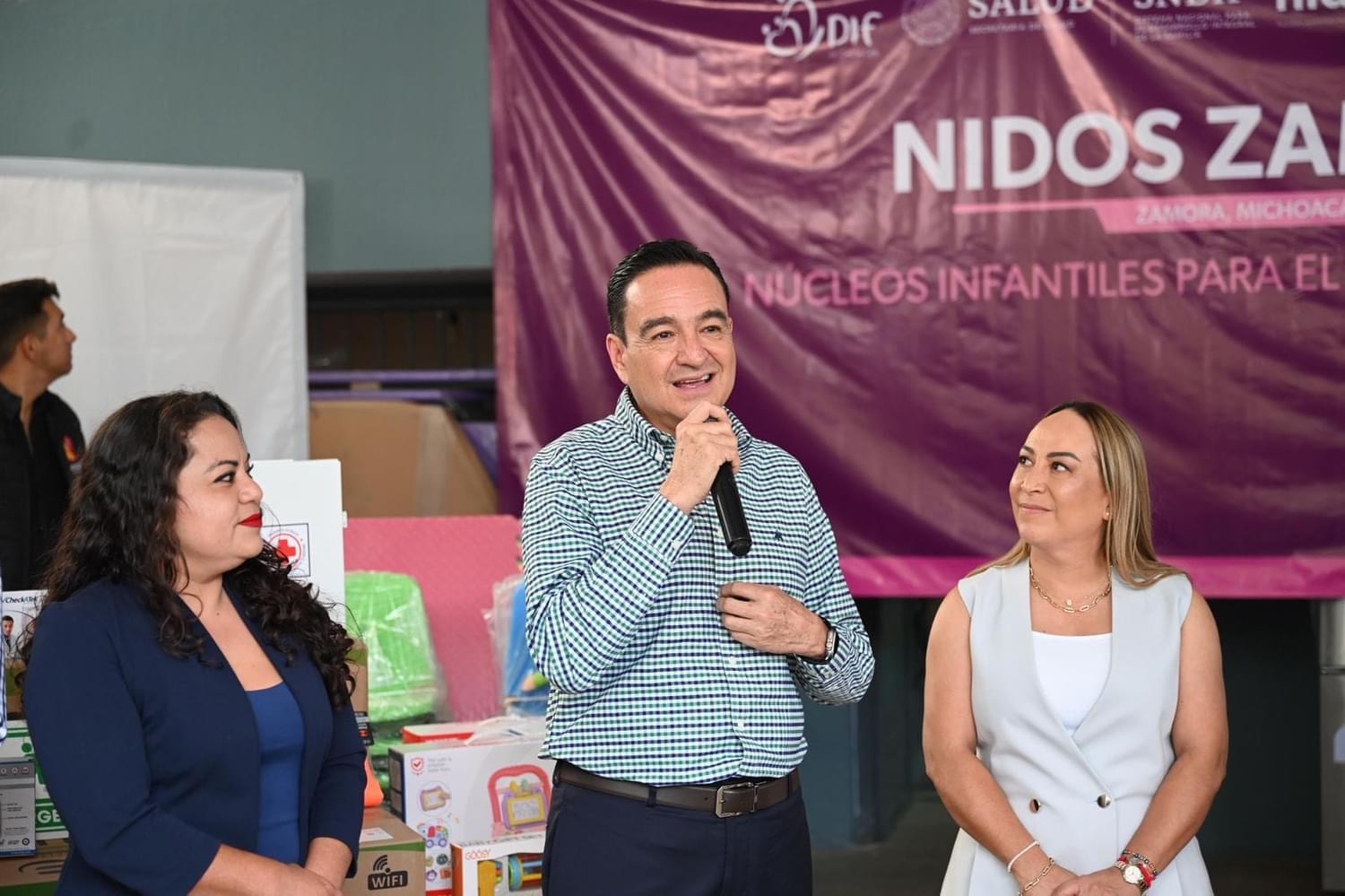 Entregan equipamiento y mobiliario al NIDO de la colonia La Pradera