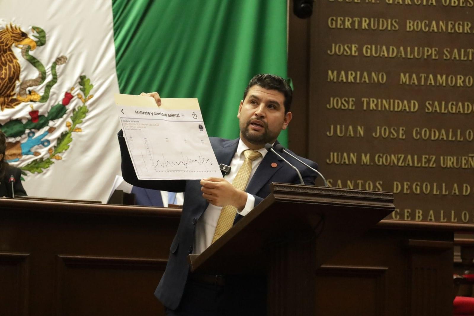 Propone Octavio Ocampo crear Institutos de Protección Animal en los municipios para erradicar la violencia y maltrato animal en Michoacán