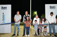 Carlos Soto inaugura parque público en Villas del Jericó