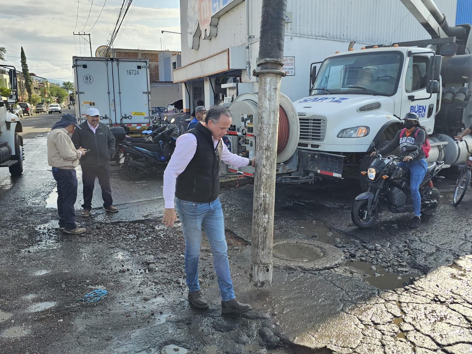 SAPAZ Atiende Reporte Ciudadano en Zamora