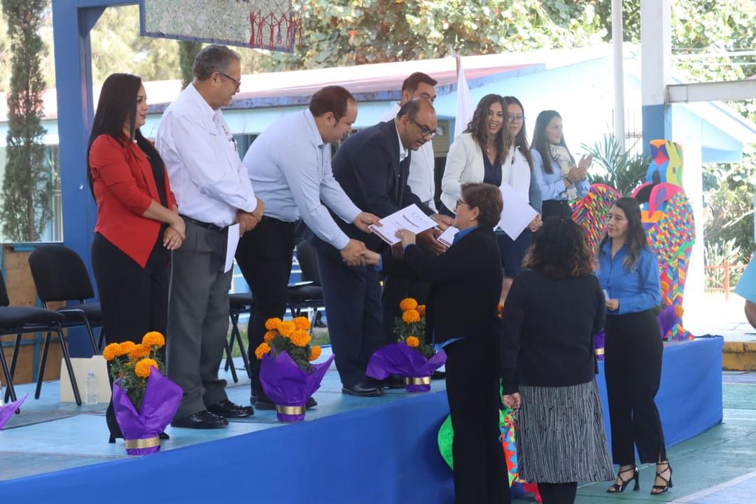 Celebran 41 aniversario del Colegio de Bachilleres Jacona