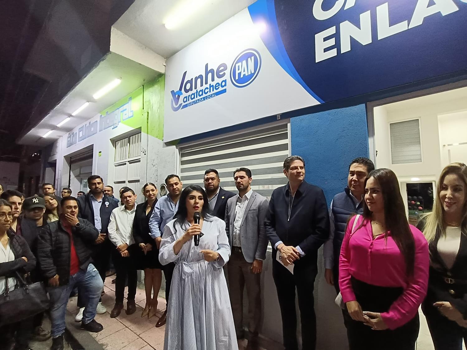 Inaugura Vanhe Caratachea Casa de Enlace en La Piedad