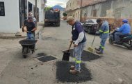 Continúa el programa de Mantenimiento a Vialidades