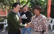 Vecinos de Romero de Guzmán agradecen Carlos Soto por obras en beneficio de la comunidad