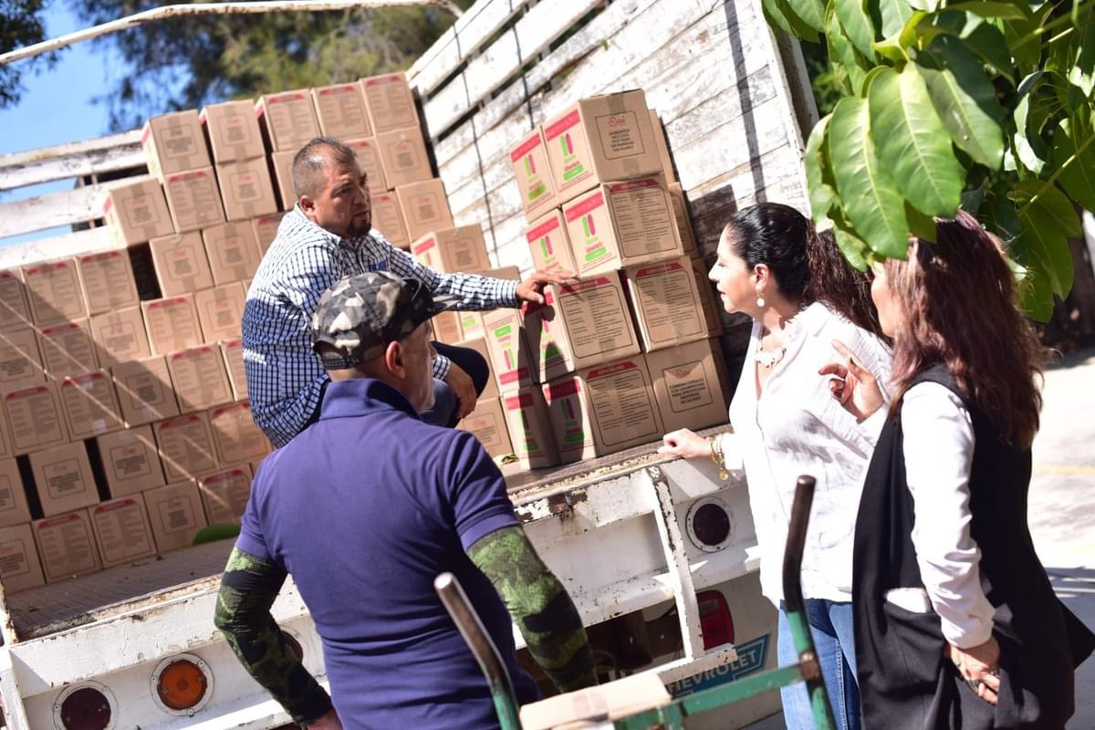 El DIF Zamora inició entrega de despensas a Adultos Mayores y Mujeres Embarazadas en el CEDECO El Vergel y PREP El Carmen