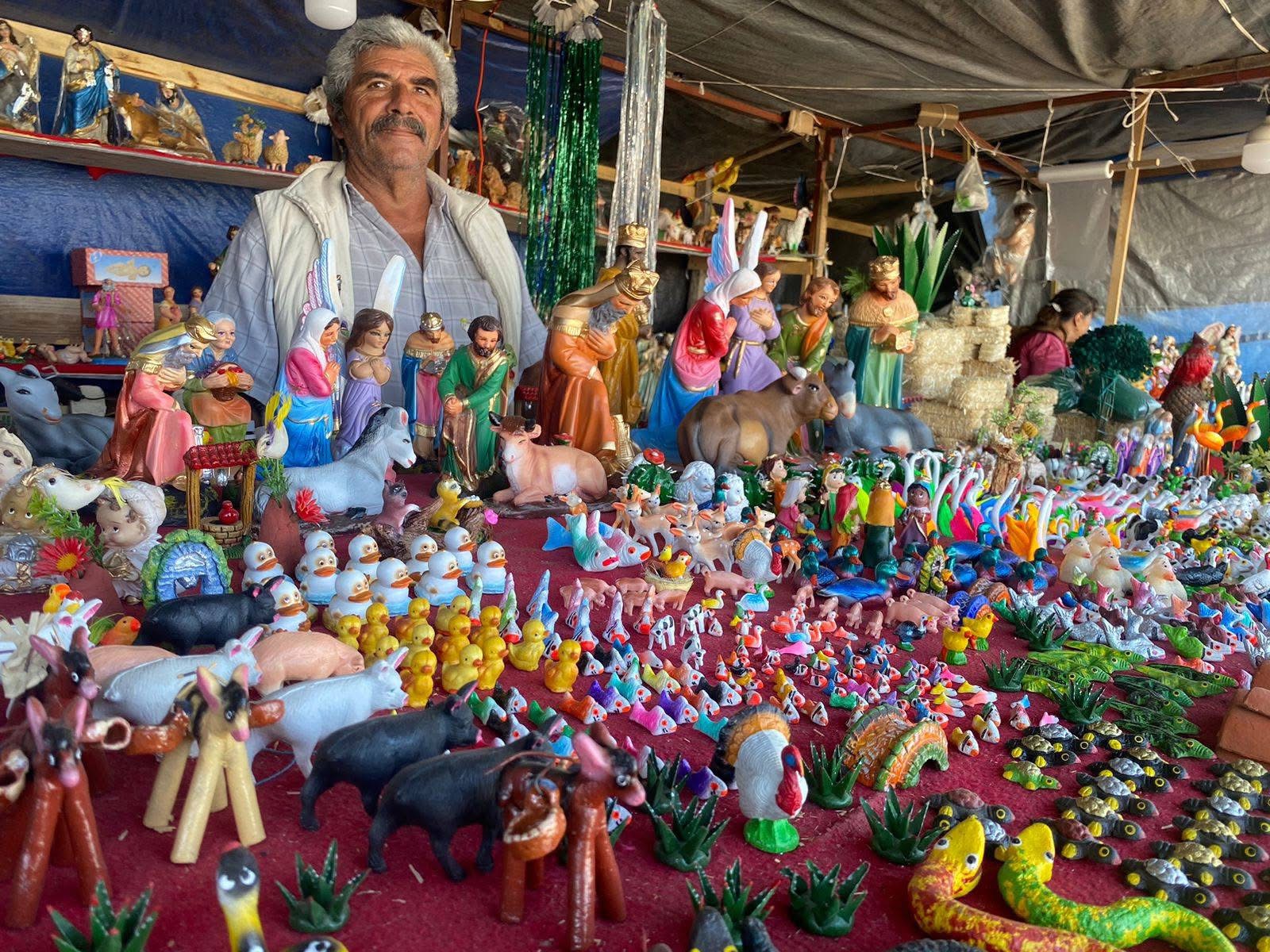 Ha venido a menos, pero sigue vigente en los últimos años el tianguis navideño