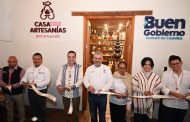 Inauguran el Presidente Carlos Soto y Gobernador Alfredo Ramírez la Casa de las Artesanías en Zamora