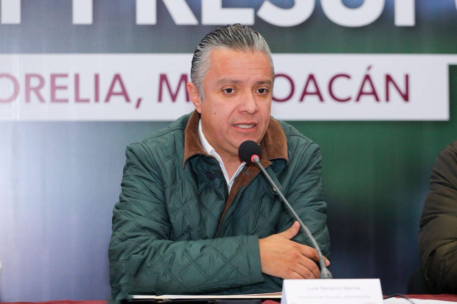 Gobierno de Michoacán pagó sueldos, aguinaldos y prestaciones sin retrasos: Luis Navarro García