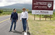 Invertidos casi 6 mil mdp en 22 proyectos carreteros multianuales de Michoacán: Bedolla