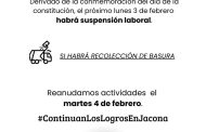 •AVISO• 🤚🏼 GOBIERNO DE JACONA