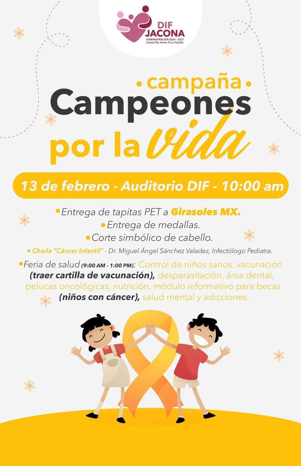 SISTEMA DIF JACONA INVITA A🎗️CAMPAÑA 