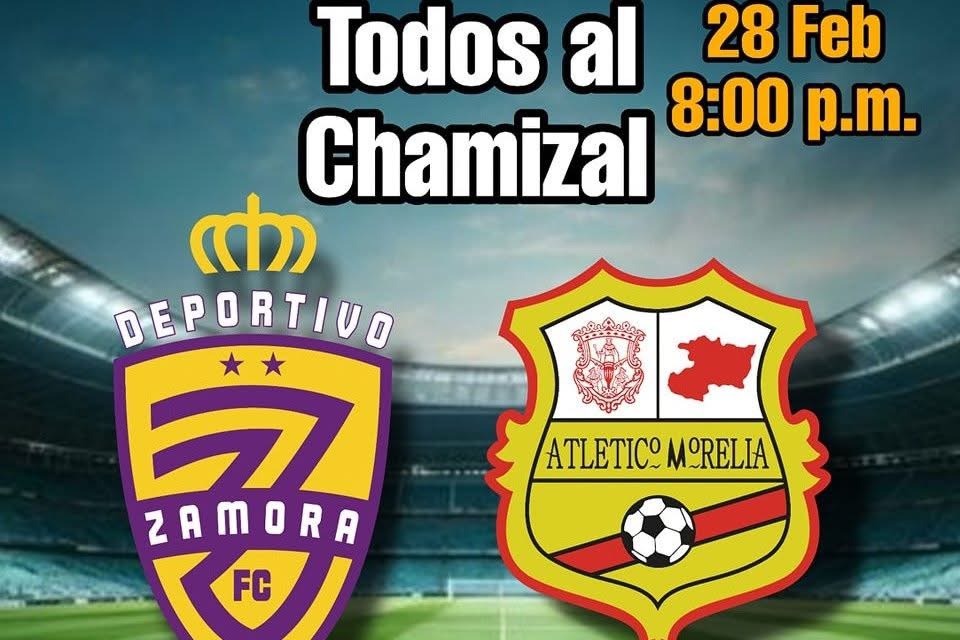 Deportivo Zamora FC Enfrentará a Atlético Morelia en un Partido de Alto Nivel de la Tercera División Profesional