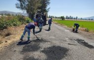 Gobierno Municipal atendió las poblaciones de Atecucario y La Labor con el programa de mantenimiento a vialidades